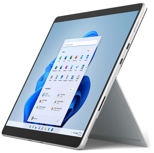 Microsoft Surface Pro 8 13" Core i7 16GB 256GB SSD Windows 11 - Platinum